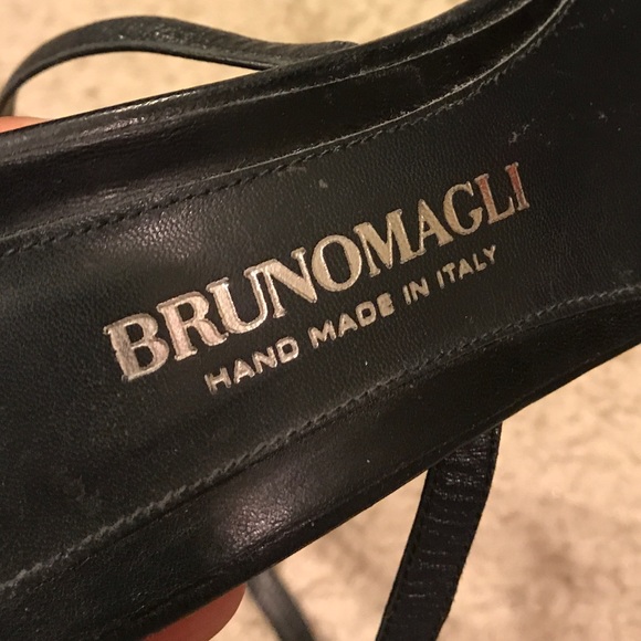 💞Bruno Magli💖🎀Ribbon Bow Open Toe 9.5 - Picture 3 of 6